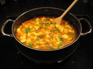 Minestrone suppe