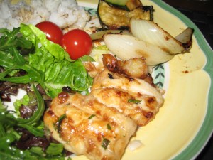 Grillspyd med steinbit