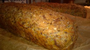 Speltbrød med gulrot